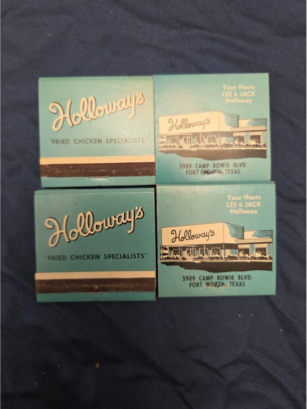 N/A vintage matchbook